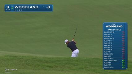 Gary Woodland | Round 2 | 9th hole | Shot 2 | 2025 Wyndham