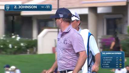 Zach Johnson | Round 3 | 17th hole | Shot 2 | 2026 The American Express