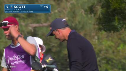 Adam Scott | Round 4 | 7th hole | Shot 2 | 2025 Valspar