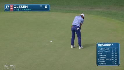 Thorbjørn Olesen | Round 3 | 17th hole | Shot 3 | 2026 Texas Children's