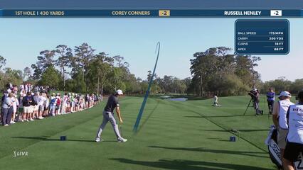 Corey Conners | Round 3 | 1st hole | Shot 1 | 2025 THE PLAYERS
