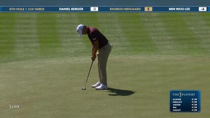Rasmus Hojgaard | Round 1 | 8th hole | Shot 4 | 2025 THE PLAYERS