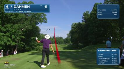 Joel Dahmen | Round 3 | 6th hole | Shot 1 | 2025 John Deere