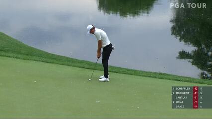 Scottie Scheffler | 2021 the Memorial | Round 4 | 6th hole | Shot 5