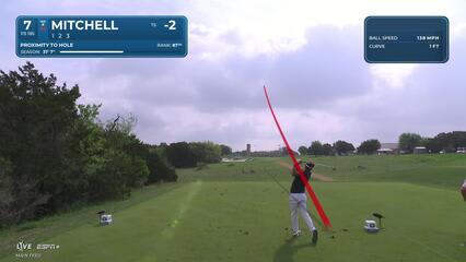 Keith Mitchell | Round 1 | 7th hole | Shot 1 | 2025 Valero