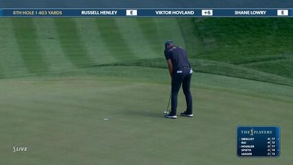 Viktor Hovland | Round 1 | 6th hole | Shot 6 | 2025 THE PLAYERS