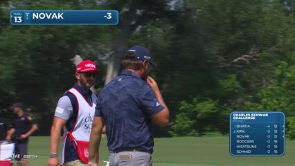 Andrew Novak | Round 1 | 4th hole | Shot 3 | 2025 Charles Schwab