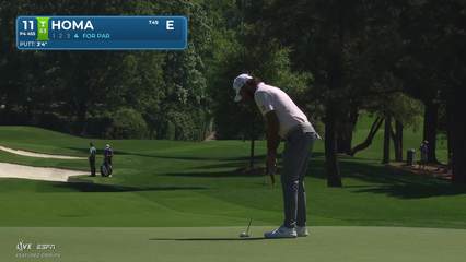 Max Homa | Round 4 | 11th hole | Shot 4 | 2026 Truist Championship