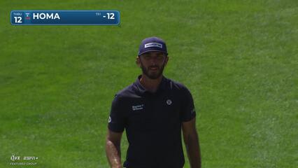 Max Homa | Round 4 | 12th hole | Shot 4 | 2025 3M Open
