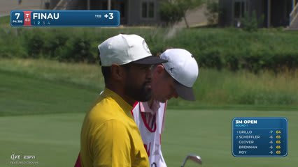 Tony Finau | Round 1 | 7th hole | Shot 2 | 2026 3M Open