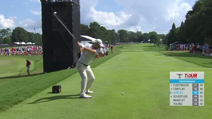 Russell Henley | Round 4 | 13th hole | Shot 1 | 2025 TOUR Championship