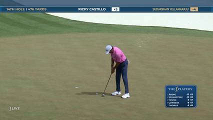 Sudarshan Yellamaraju | Round 3 | 14th hole | Shot 4 | 2026 THE PLAYERS