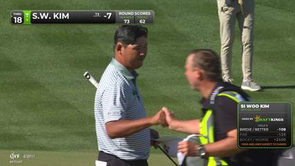 Si Woo Kim | Round 2 | 9th hole | Shot 3 | 2026 WM Phoenix Open