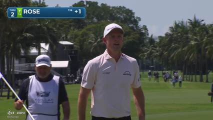 Justin Rose | Round 1 | 2nd hole | Shot 3 | 2026 Cadillac