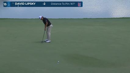David Lipsky | Round 1 | 15th hole | Shot 3 | 2026 Cadillac