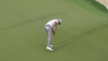 Sam Stevens | Round 1 | 17th hole | Shot 4 | 2025 Mexico Open
