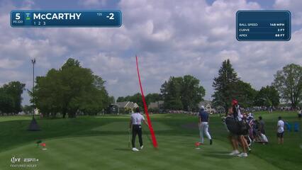 Denny McCarthy | Round 2 | 5th hole | Shot 1 | 2025 Travelers