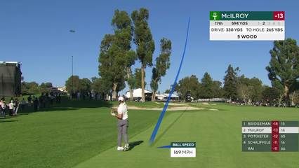 Rory McIlroy | Round 3 | 17th hole | Shot 2 | 2026 The Genesis
