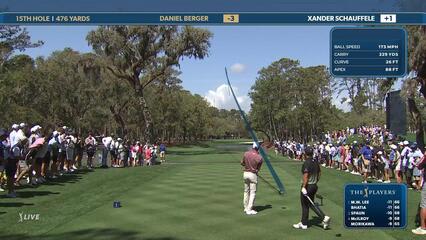 Daniel Berger | Round 3 | 15th hole | Shot 1 | 2025 THE PLAYERS