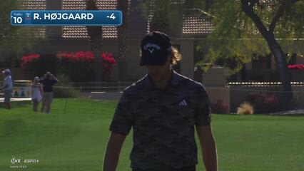 Rasmus Højgaard | Round 1 | 1st hole | Shot 4 | 2025 WM Phoenix Open