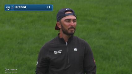 Max Homa | Round 2 | 17th hole | Shot 4 | 2025 the Memorial