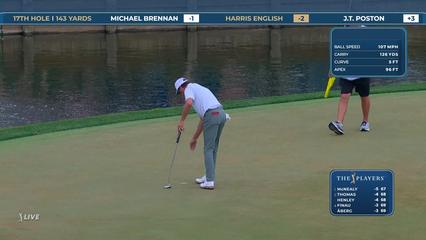 Harris English | Round 1 | 17th hole | Shot 6 | 2026 THE PLAYERS