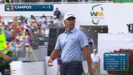 Rafael Campos | Round 1 | 16th hole | Shot 3 | 2026 WM Phoenix Open