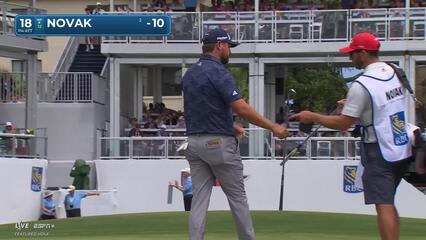 Andrew Novak | Round 2 | 18th hole | Shot 4 | 2025 RBC Heritage