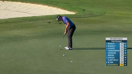 Nico Echavarria | Round 3 | 18th hole | Shot 4 | 2024 The RSM Classic