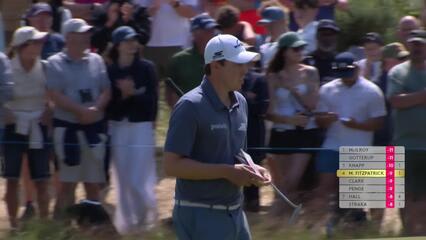 Matt Fitzpatrick | Round 4 | 1st hole | Shot 4 | 2025 Genesis Scottish Open