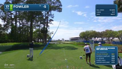 Rickie Fowler | Round 1 | 17th hole | Shot 1 | 2026 RBC Heritage