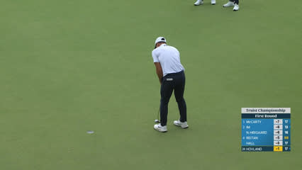 Viktor Hovland | Round 1 | 9th hole | Shot 3 | 2026 Truist Championship