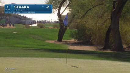 Sepp Straka | Round 1 | 1st hole | Shot 2 | 2025 WM Phoenix Open