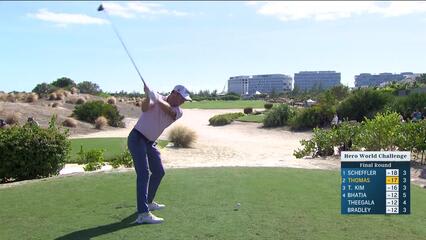 Justin Thomas | Round 4 | 4th hole | Shot 1 | 2024 Hero World Challenge