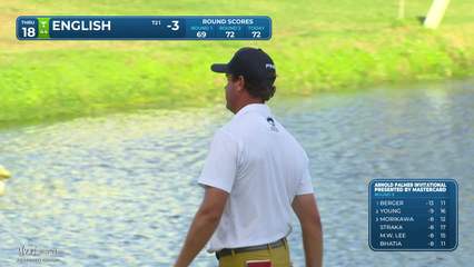Harris English | Round 3 | 18th hole | Shot 5 | 2026 Arnold Palmer