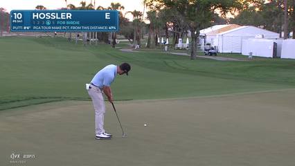 Beau Hossler | Round 1 | 10th hole | Shot 4 | 2026 Cognizant Classic