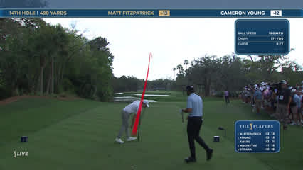 Matt Fitzpatrick | Round 4 | 14th hole | Shot 1 | 2026 THE PLAYERS