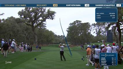 Rico Hoey | Round 4 | 15th hole | Shot 1 | 2025 THE PLAYERS