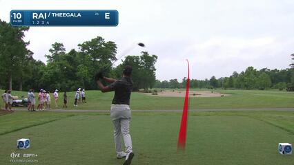 Aaron Rai | Round 1 | 11th hole | Shot 1 | 2025 Zurich Classic