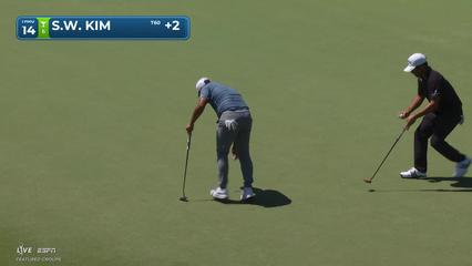Si Woo Kim | Round 4 | 14th hole | Shot 4 | 2026 Truist Championship