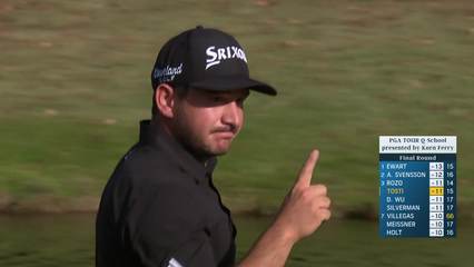 Alejandro Tosti | Round 4 | 16th hole | Shot 3 | 2025 PGA TOUR Q-School