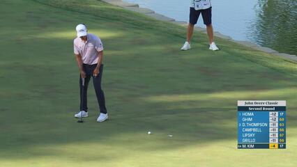 Michael Kim | Round 2 | 18th hole | Shot 5 | 2025 John Deere