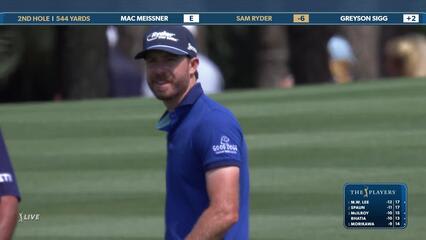 Sam Ryder | Round 2 | 2nd hole | Shot 3 | 2025 THE PLAYERS