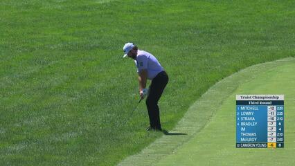 Cameron Young | Round 3 | 9th hole | Shot 2 | 2025 Truist Championship