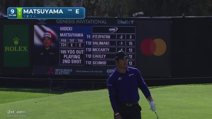 Hideki Matsuyama | Round 1 | 9th hole | Shot 2 | 2026 The Genesis
