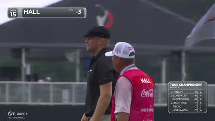 Harry Hall | Round 2 | 15th hole | Shot 3 | 2025 TOUR Championship