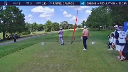 Rafael Campos | Round 4 | 6th hole | Shot 1 | 2025 ISCO Championship