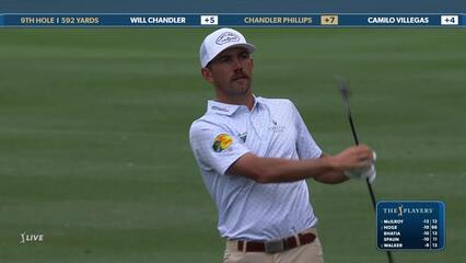 Chandler Phillips | Round 4 | 9th hole | Shot 3 | 2025 THE PLAYERS