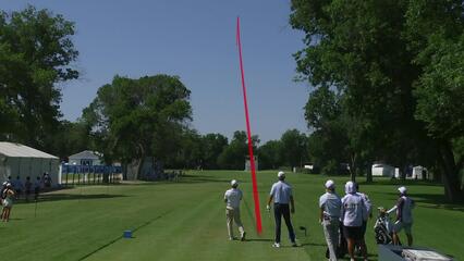 Emiliano Grillo | Round 2 | 4th hole | Shot 1 | 2025 Charles Schwab