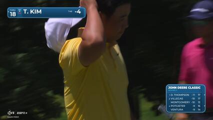 Tom Kim | Round 2 | 9th hole | Shot 4 | 2025 John Deere